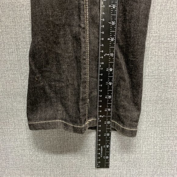 White House Black Market Size 6 Blanc Jeans Faded Black Womens Bootcut - Picture 8 of 10